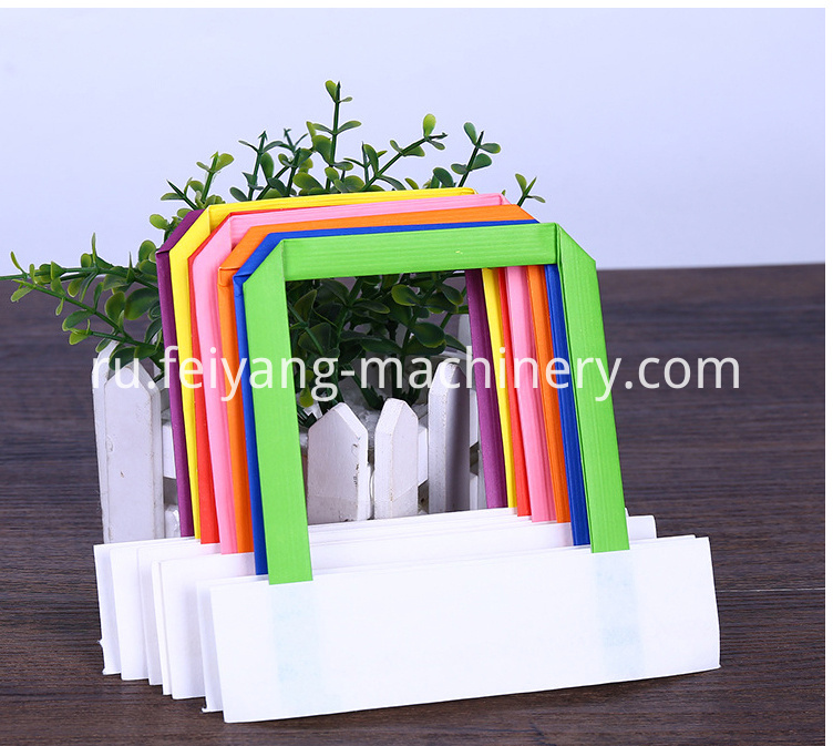 плоская бумажная ручка 7 flat paper handle 7